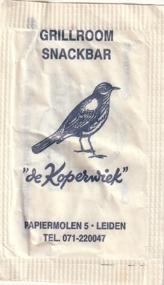 Suikerzakje #1300 : De Koperwiek Leiden, Verzenden, Nederland