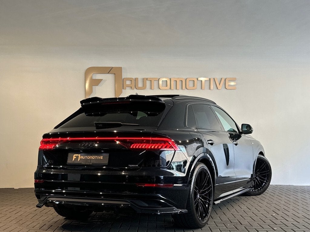 Audi Q8 55 TFSI e quattro Pro S Line Pano|B&O|Trekhaak|Maxto, Automaat, 14 kWh, Gebruikt, 2995 cc