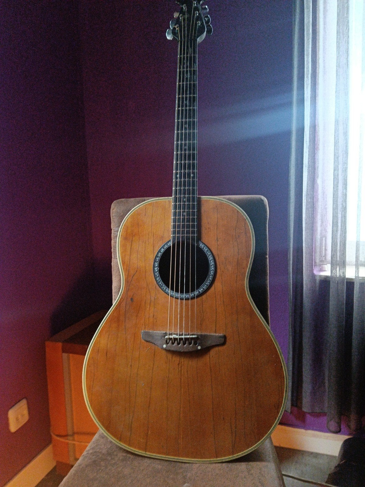 Ovation Matrix USA 1976 Akoestische Gitaar, Ophalen of Verzenden, Gebruikt, Western- of Steelstringgitaar