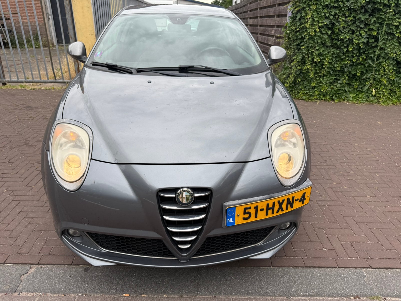 Alfa Romeo MiTo 1.4 2009 Grijs, Auto's, Voorwielaandrijving, 4 cilinders, 1055 kg, 49 €/maand