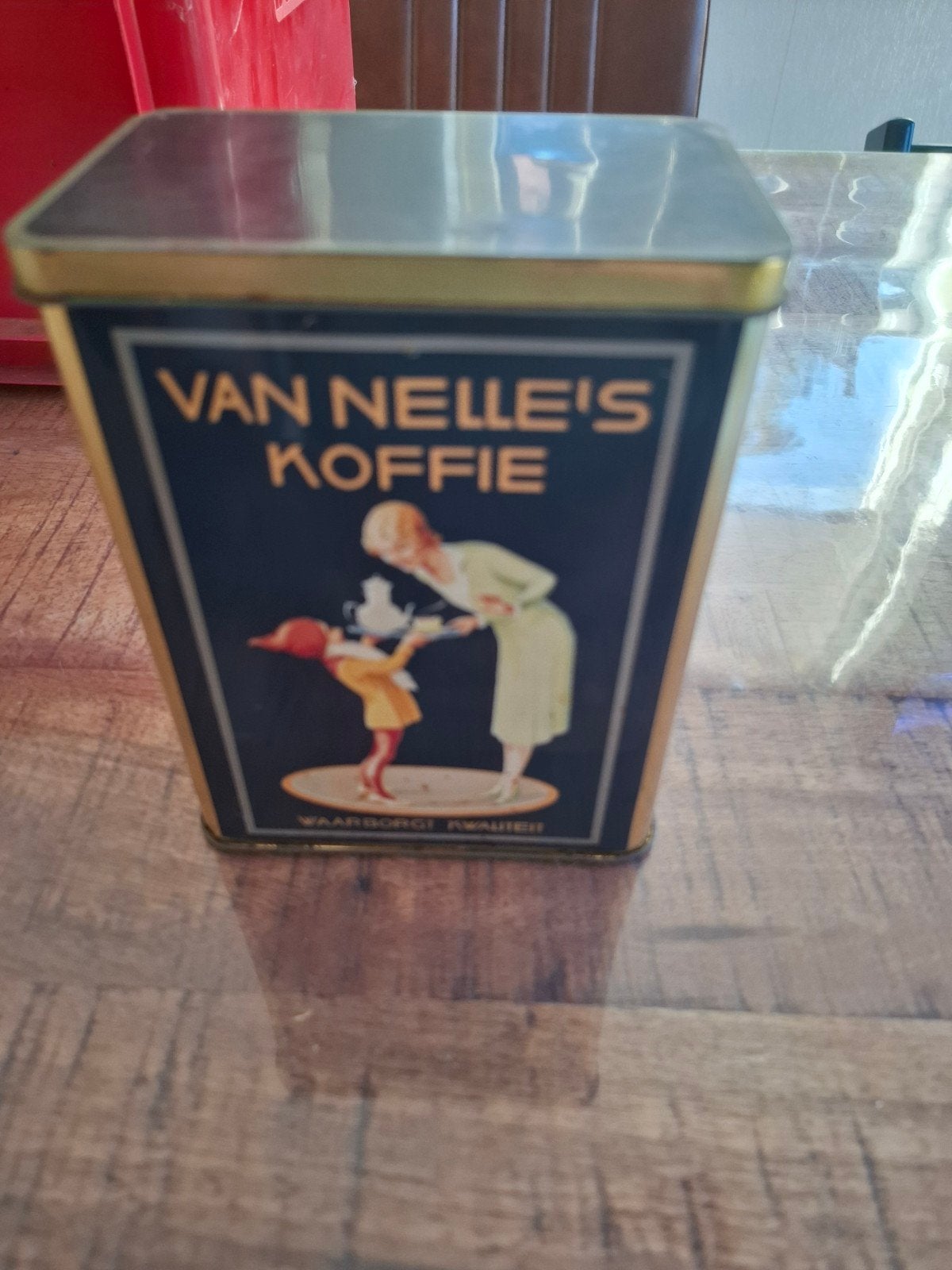 Vintage Van Nelle Koffieblik - Decoratief Verzamelobject, Ophalen of Verzenden