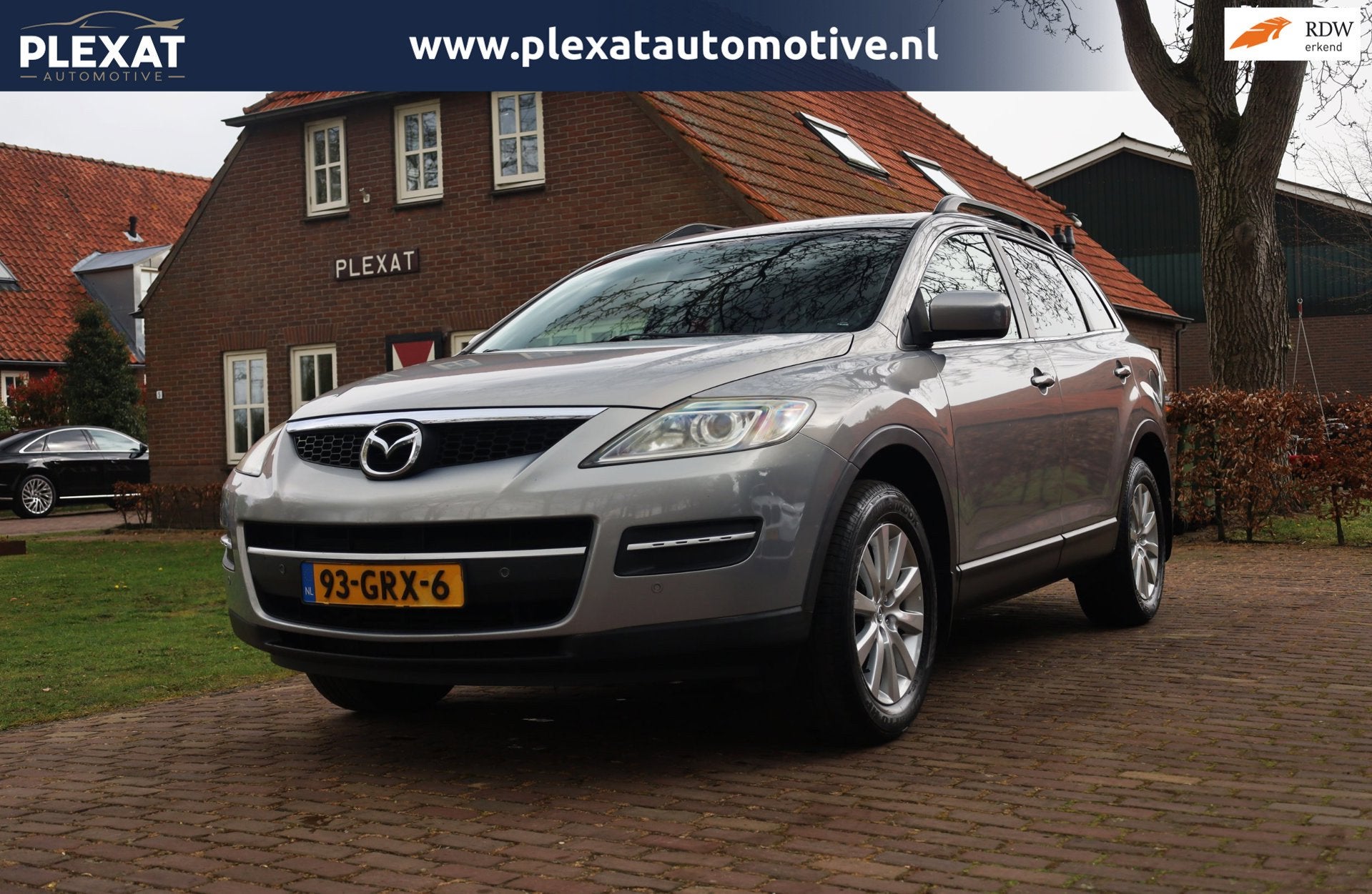 Mazda CX-9 3.7 V6 Aut. | 7 Persoons | PDC | Stoelverwarming, Auto's, Mazda, Stof, Gebruikt, Zwart, 7 stoelen