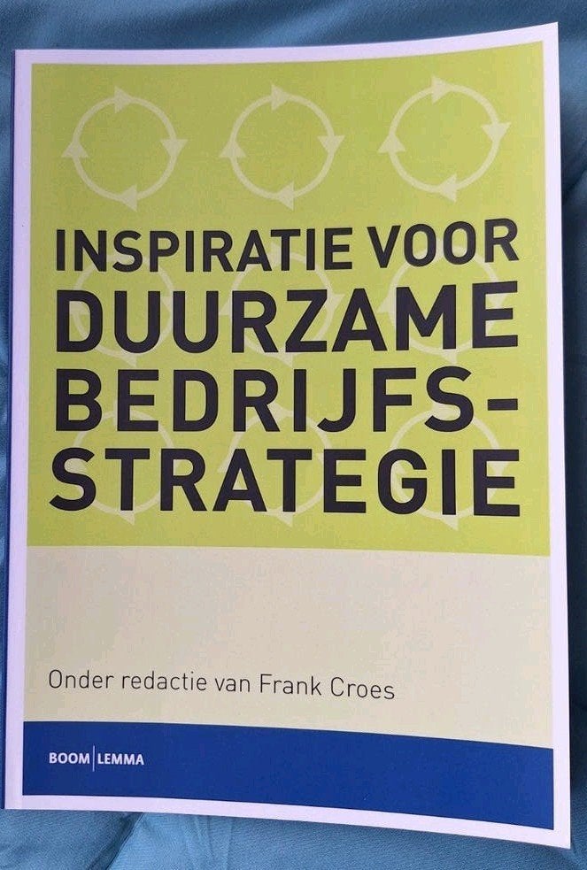Inspiratie voor Duurzame Bedrijfsstrategie - Frank Croes, Boeken, Ophalen of Verzenden