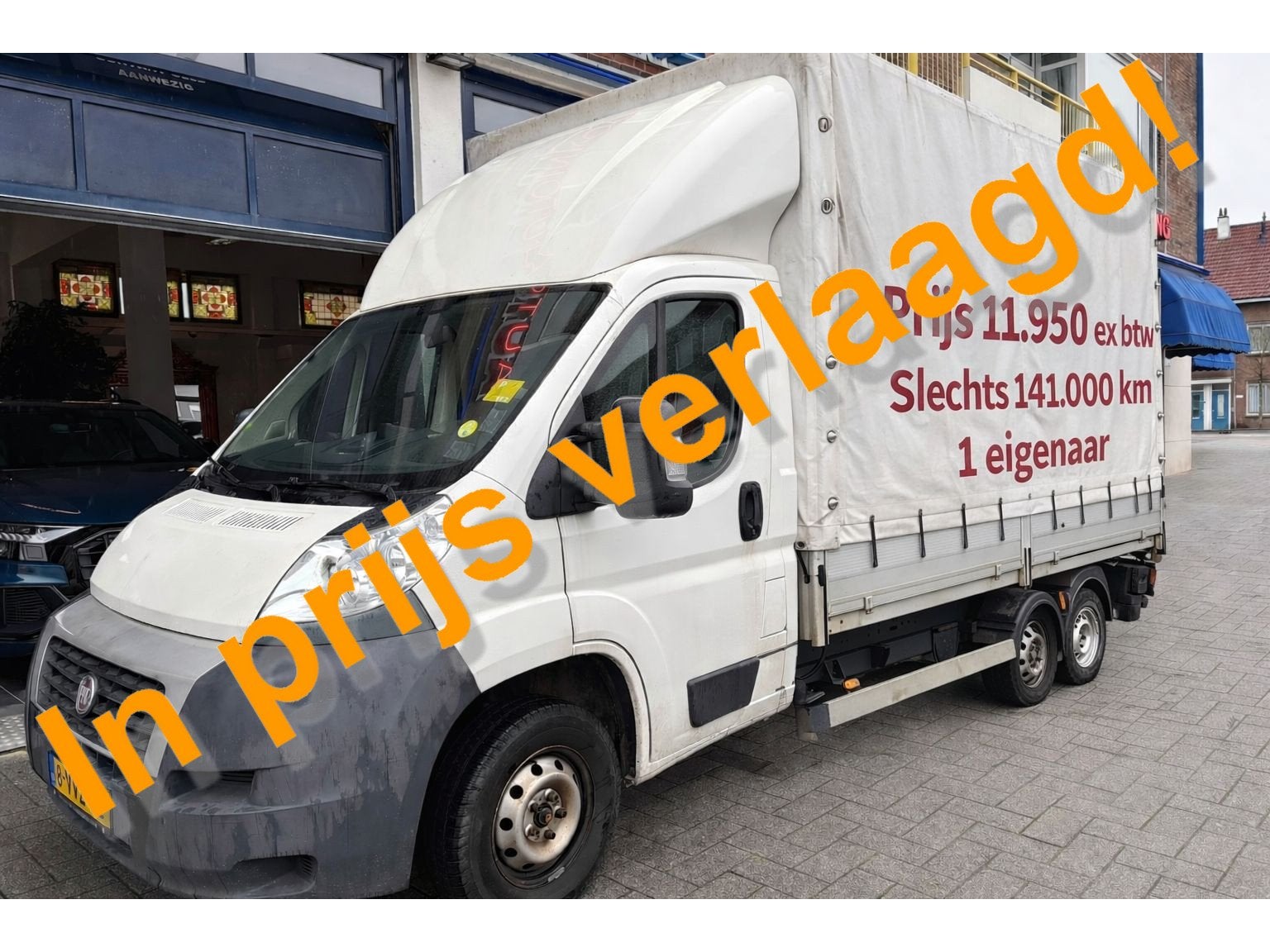 Fiat Ducato 40 2.3 MultiJet LH1 DC 1 EIGENAAR/LAADKLEP, Auto's, Voorwielaandrijving, Euro 5, Gebruikt, 150 pk