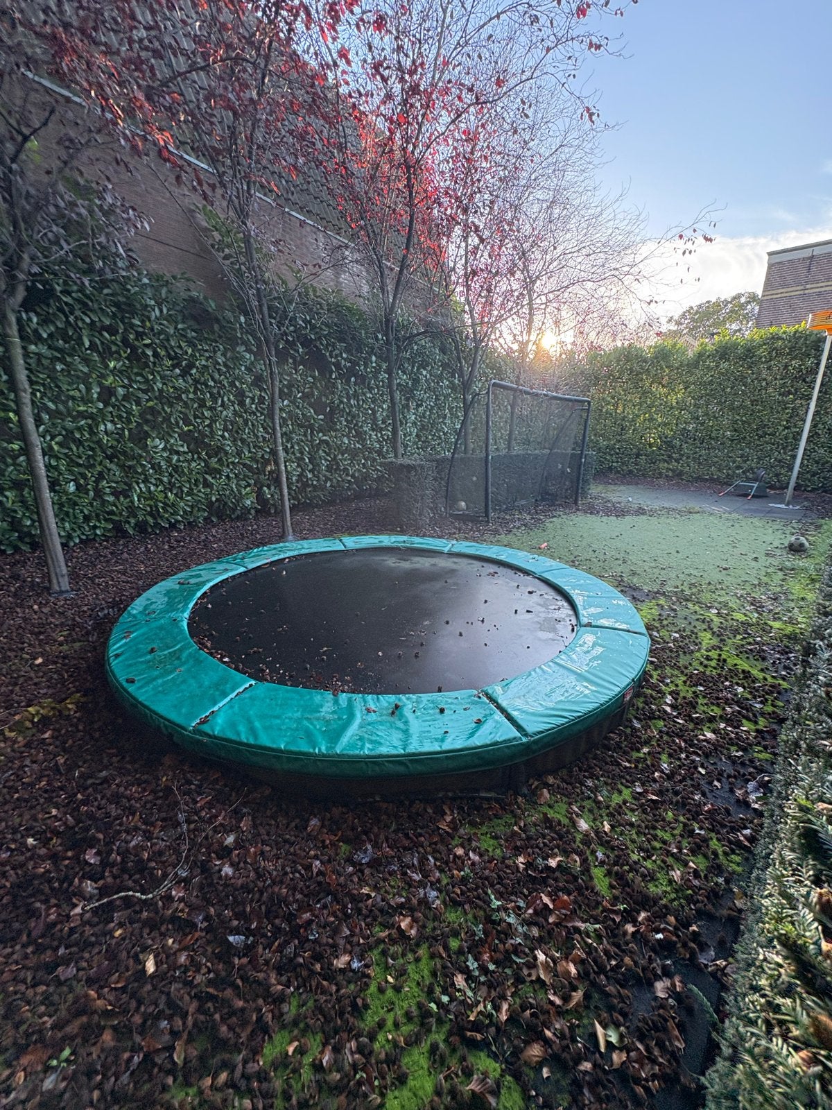BERG trampoline 330 voor inbouw in de tuin, Ophalen of Verzenden, Gebruikt