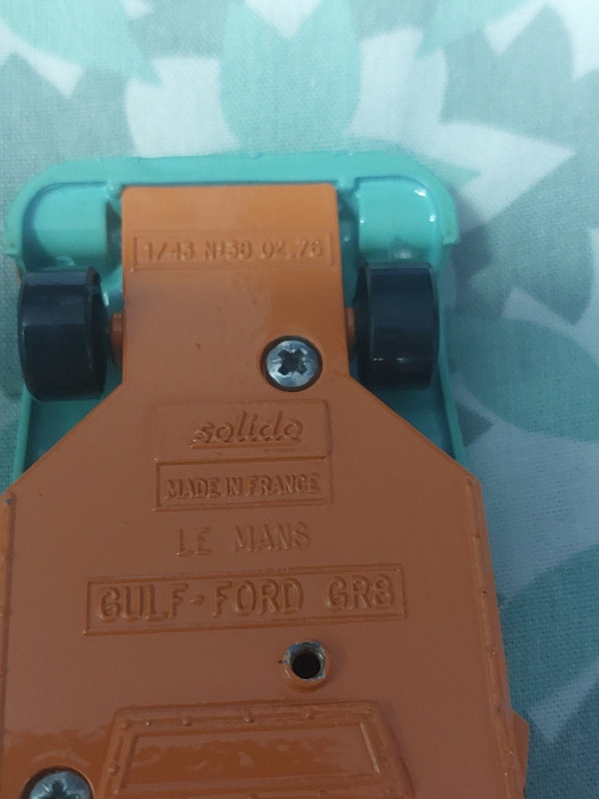 Solido Gulf Ford GR8 Le Mans schaalmodel, Ophalen of Verzenden, Gebruikt, Auto, Solido