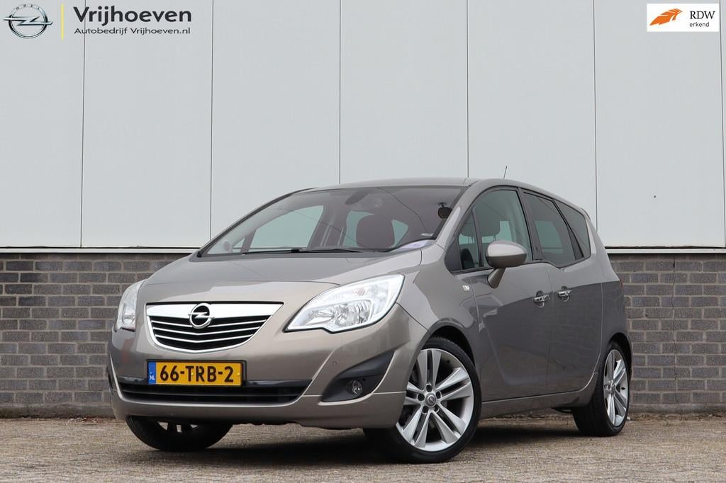Opel Meriva 1.4 Turbo Cosmo OPC Line Trehaak, Auto's, Opel, Bedrijf, Te koop, Meriva, ABS, Airbags, Airconditioning, Bluetooth