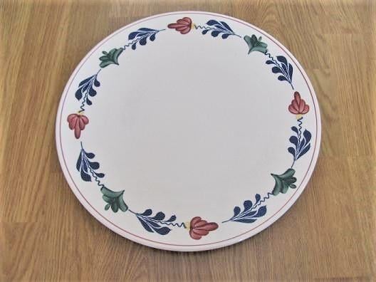 Boerenbont gebaksbord / gebak of hapjes schaal Boerenbond, Huis en Inrichting, Keuken | Servies, Gebruikt, Ophalen of Verzenden
