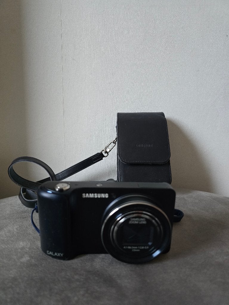 Samsung Galaxy Camera WiFi Blauw/Zwart, Audio, Tv en Foto, Gebruikt, 16 megapixels, Ophalen of Verzenden, Compactcamera
