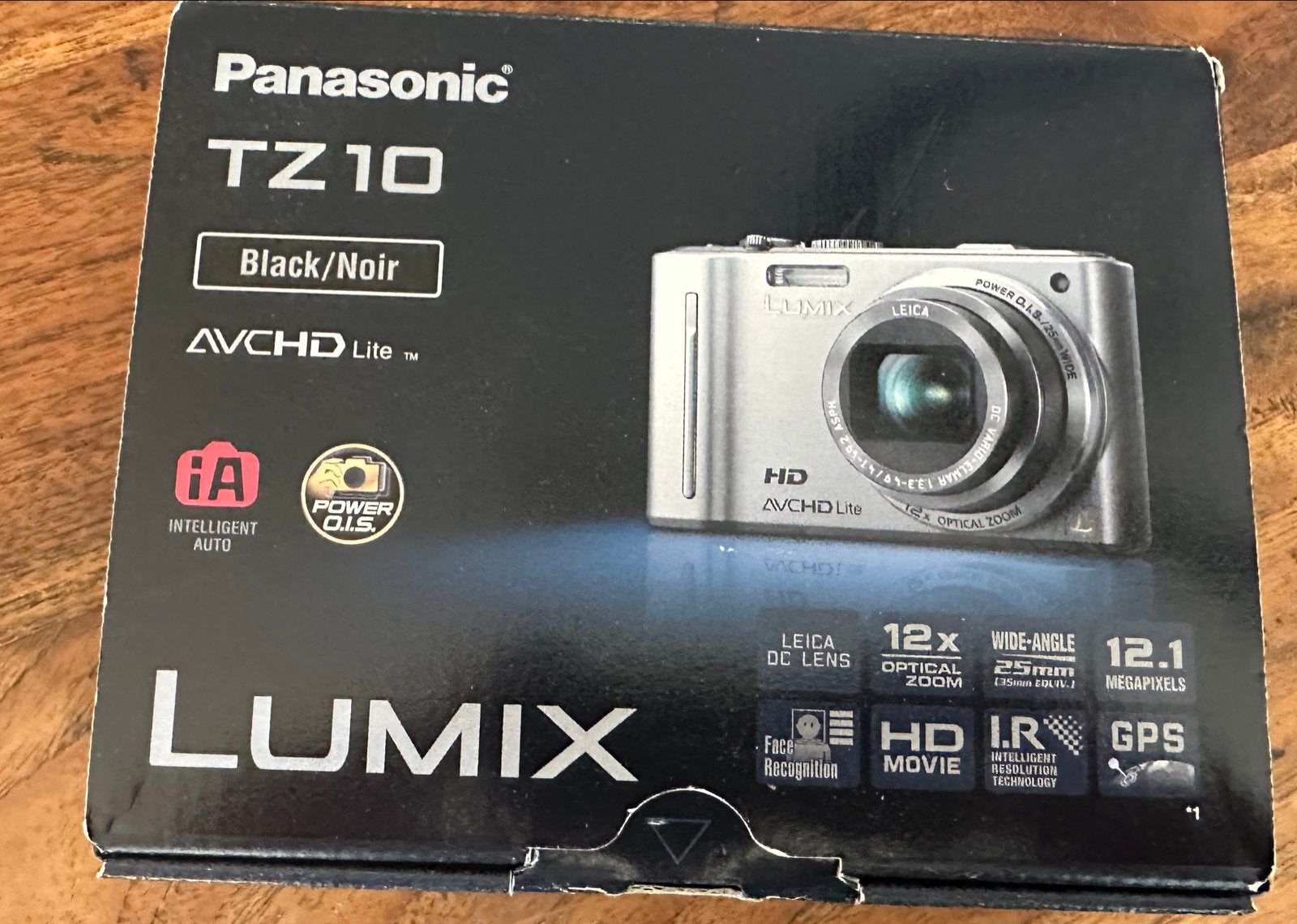 Panasonic Lumix TZ10 Compactcamera, 12x zoom, GPS, 12 megapixels, Ophalen of Verzenden, Zo goed als nieuw, Compactcamera