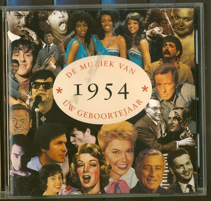 CD De muziek van Uw Geboortejaar 1954 CD-57 jdu, Ophalen of Verzenden, Voor 1960, Zo goed als nieuw
