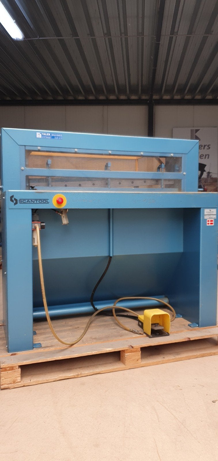 Scantool A/S TSP 200S Pneumatische Plaatschaar, Ophalen