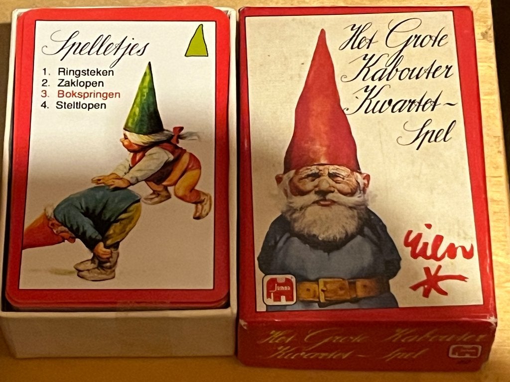 Kwartetspel David de Kabouter, Verzamelen, Ophalen of Verzenden, Zo goed als nieuw, Kwartet(ten)