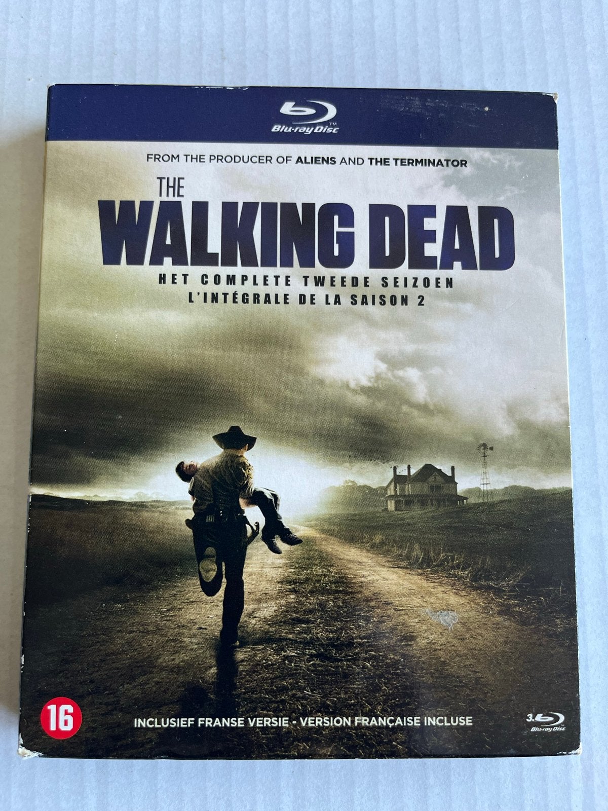 The Walking Dead - Het complete tweede seizoen Blu-ray, Horror, Vanaf 16 jaar, Nederlands, Breedbeeld