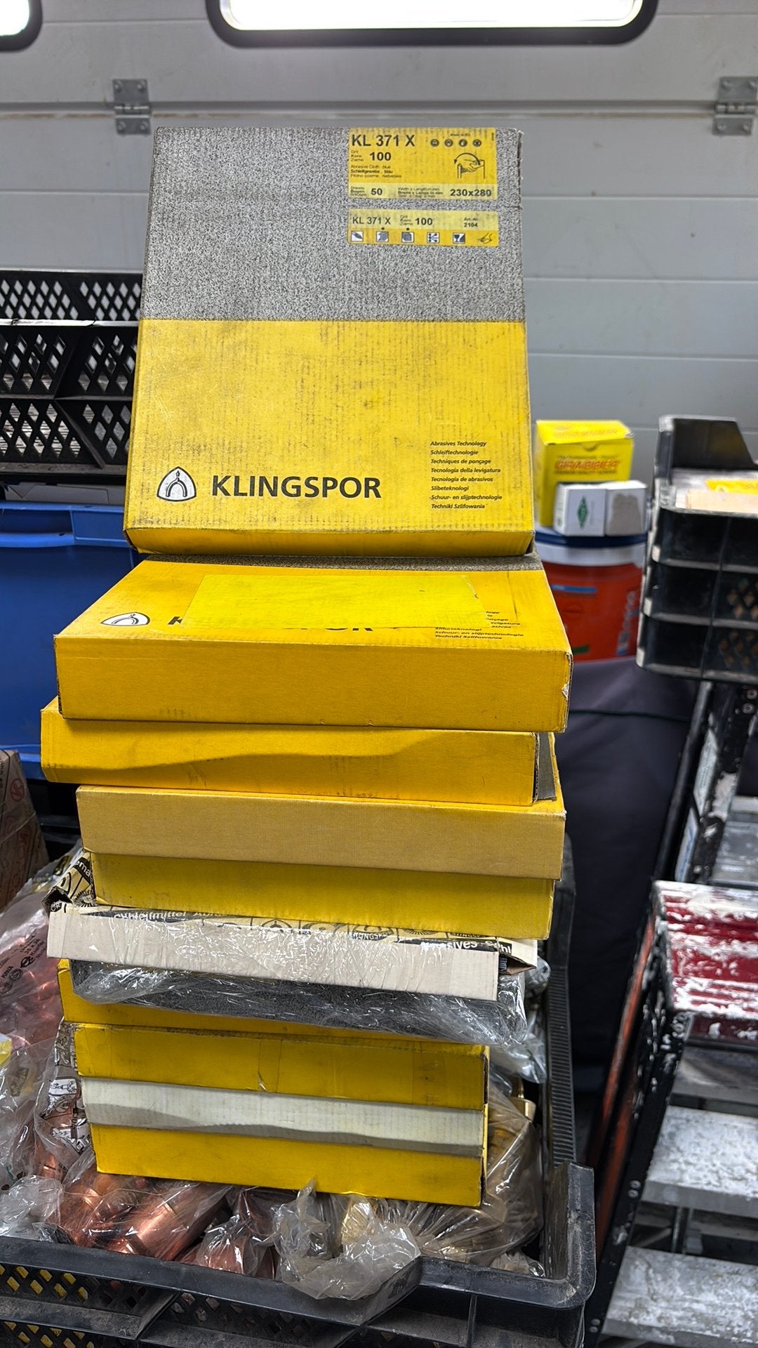Klingspor schuurvellen 230x280 korrel 100 per pak of partij, Doe-het-zelf en Verbouw, Aalsmeer, Klingspor.nl, Klingspor, Overige typen