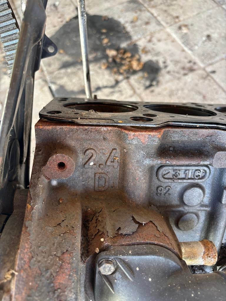 Motor onderblok 2.4 5 cilinder diesel 1992, Ophalen, Gebruikt, Volkswagen