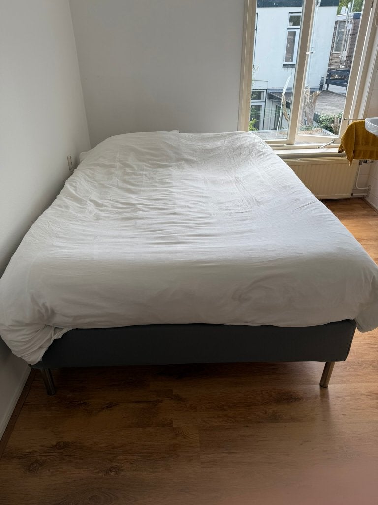 IKEA LYNGOR matrasbodem, Huis en Inrichting, Ophalen, Gebruikt, 140 cm, Twijfelaar