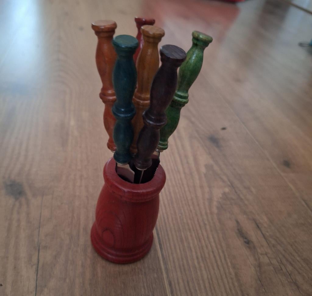 Vintage fruitmesjes, Ophalen of Verzenden