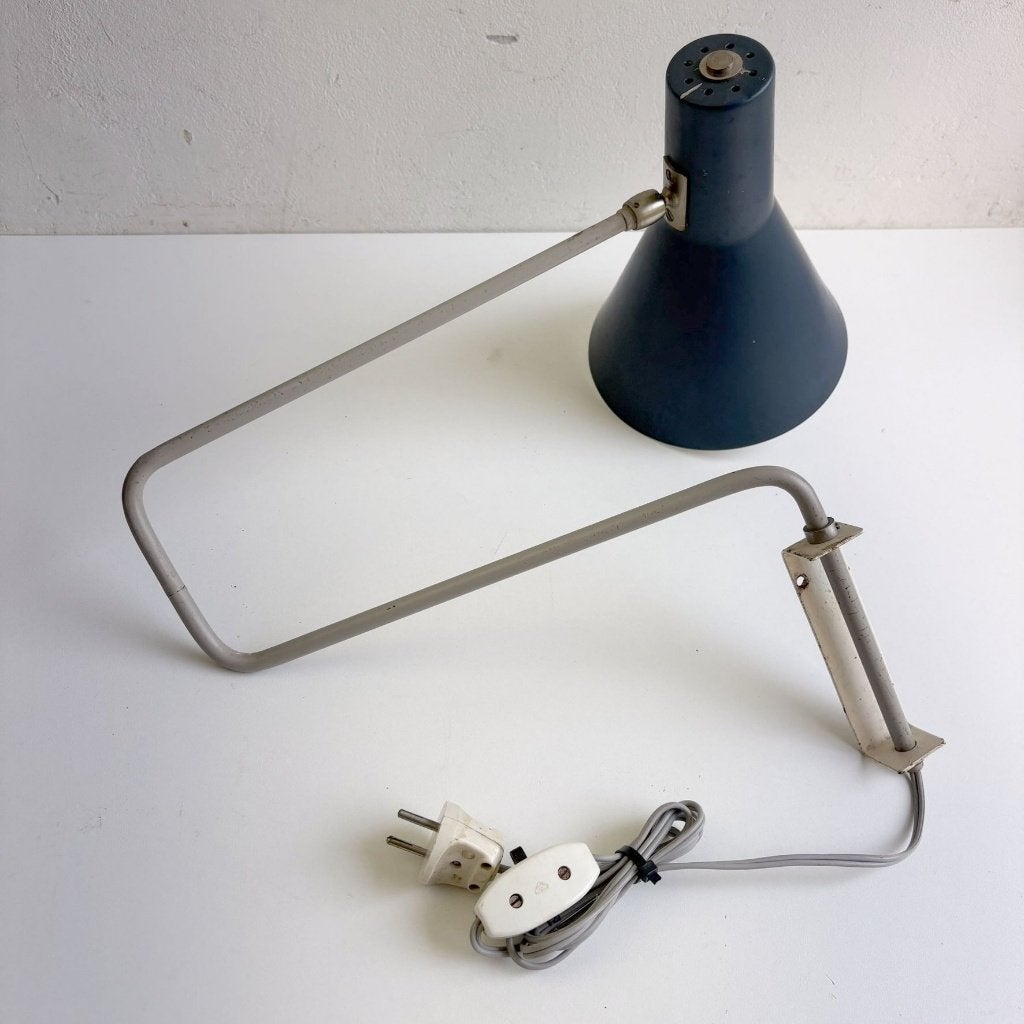 Anvia paperclip wandlamp blauw, Anvia, ., Met schakelaar, Ophalen of Verzenden