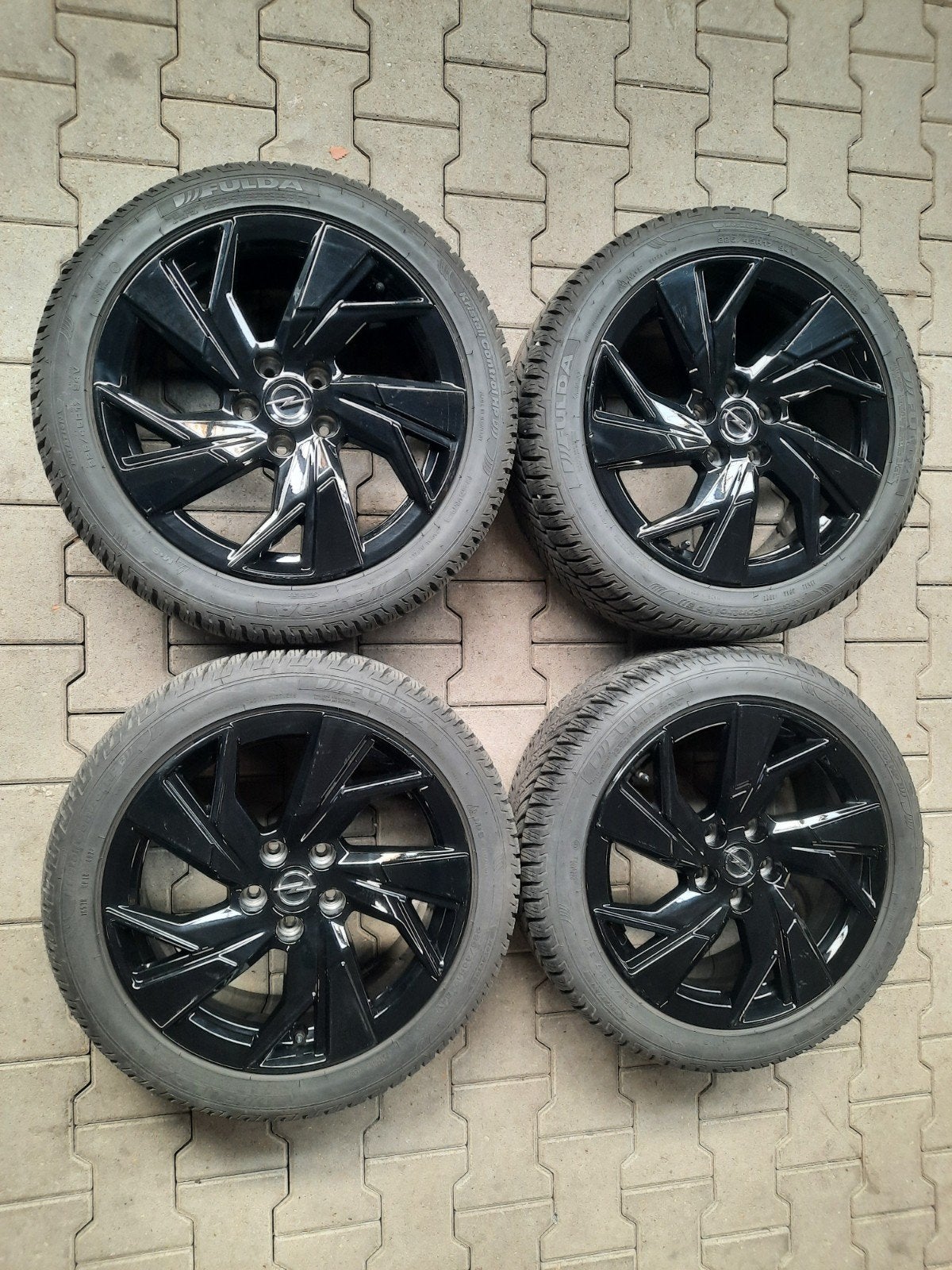 17 inch velgen 5×108 OEM OPEL ASTRA L PEUGEOT 308 WINTERSET, Gebruikt, Banden en Velgen, 17 inch, Personenwagen