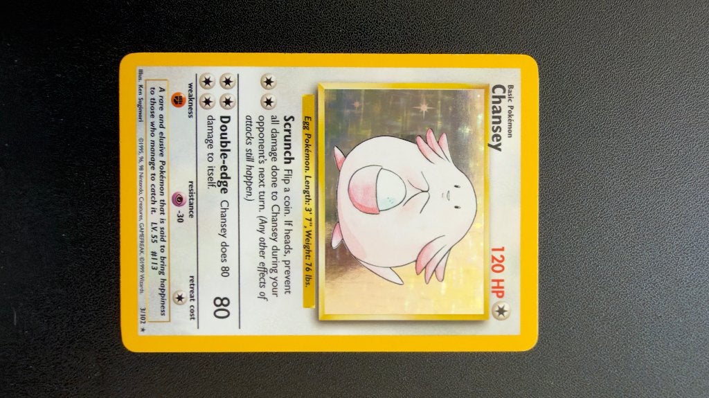 Chansey baseset, Verzenden, Zo goed als nieuw