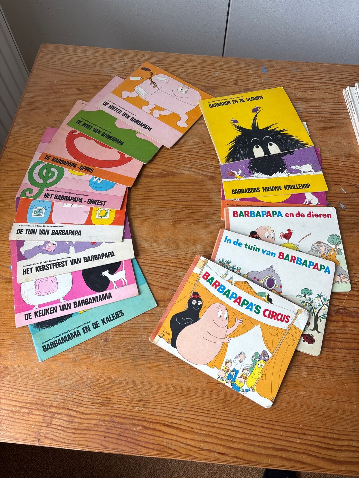 Grote collectie Barbapapa boekjes - 14 stuks, Gelezen, Jongen of Meisje, Ophalen of Verzenden, Voorleesboek