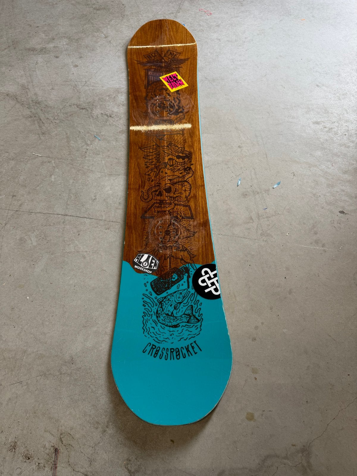 Rome Crossrocket Snowboard 156cm - Goed gebruikt, Ophalen, Gebruikt, Board