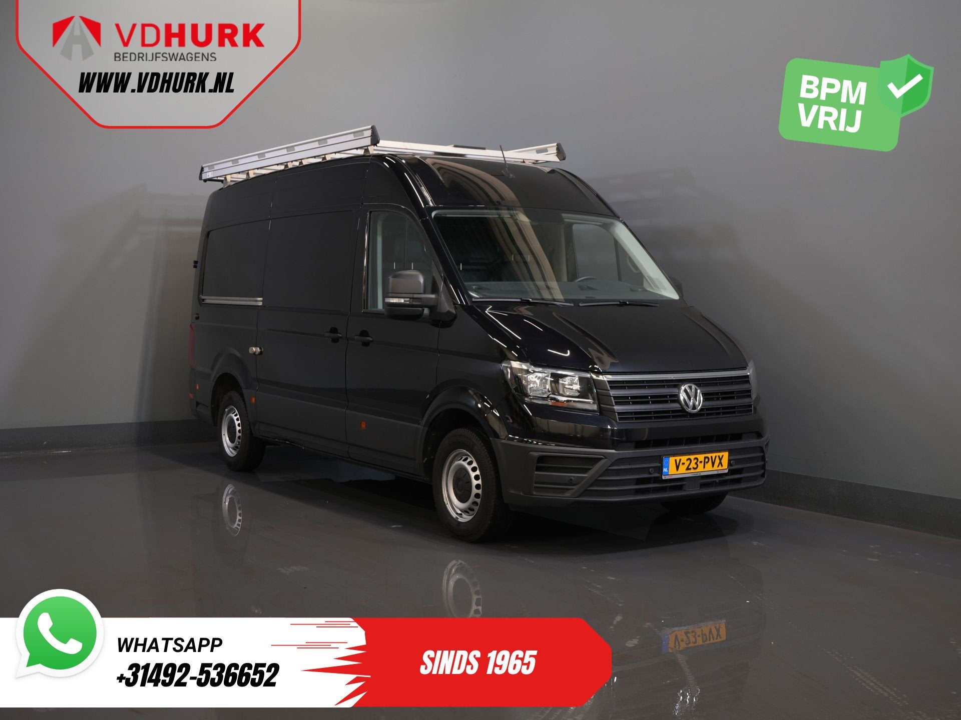 Volkswagen Crafter 2.0 TDI 140 pk DSG Aut. L3H3 Carplay/ 270, Gebruikt, 4 cilinders, Volkswagen, Zwart