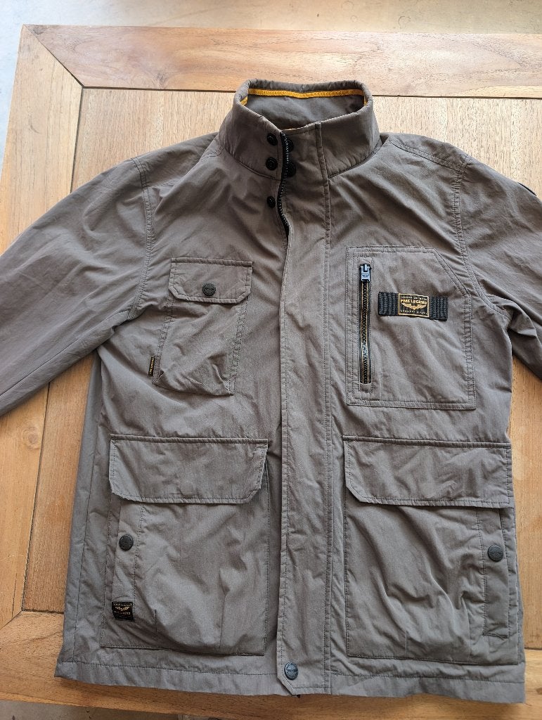 PME Legend jas zo goed als nieuw maat M grijs, Kleding | Heren, Jassen | Zomer, Maat 48/50 (M), Ophalen of Verzenden, Zo goed als nieuw