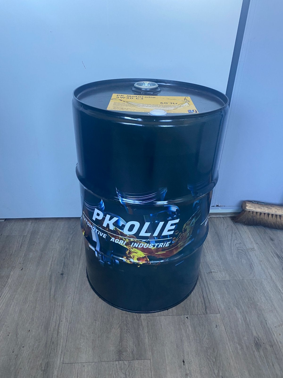 Olievat 60l, Ophalen, Gebruikt