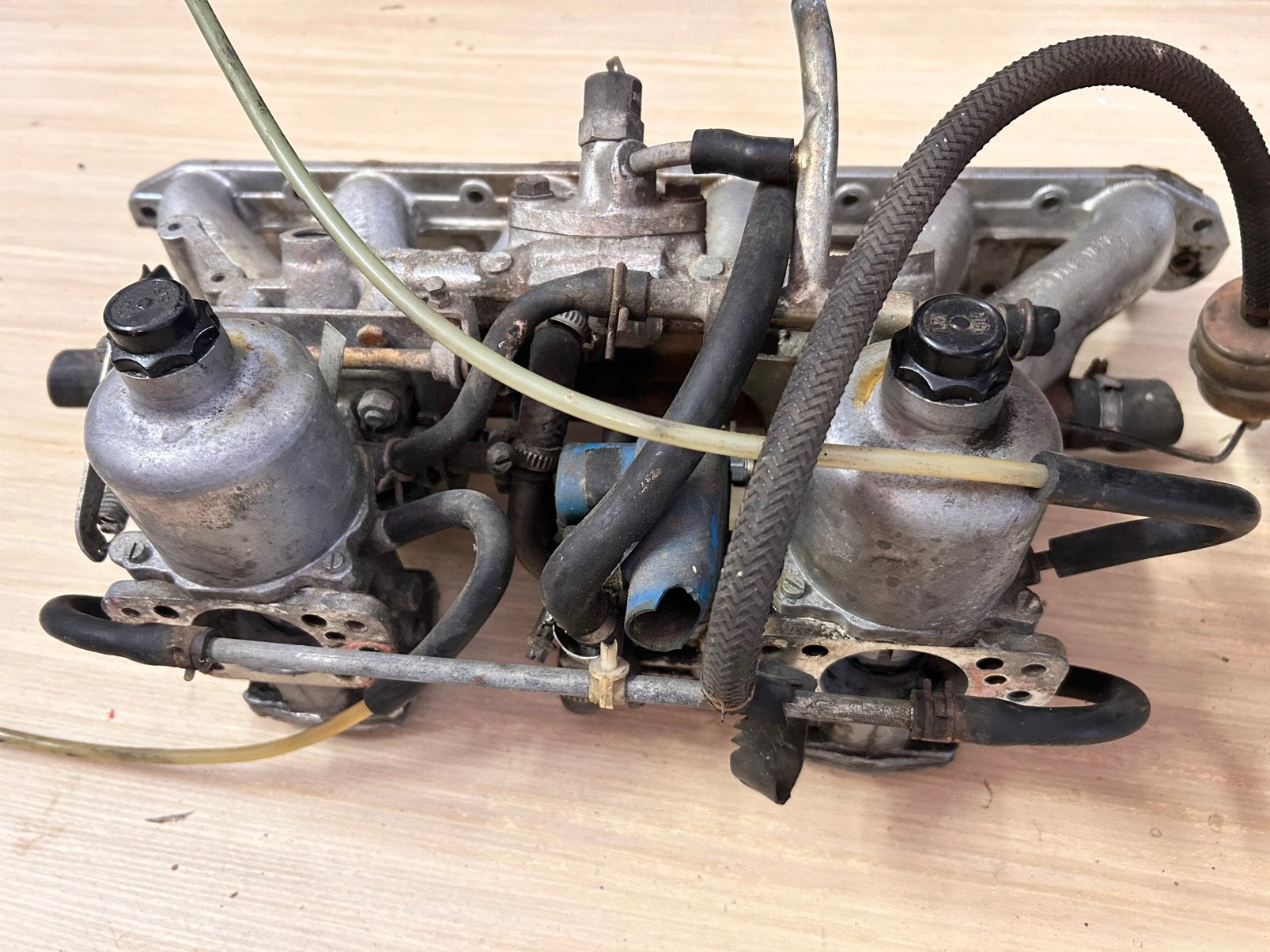 Rover SD1 2600 carburateurs met inlaatspruitstuk, Ophalen, Gebruikt, Oldtimer onderdelen