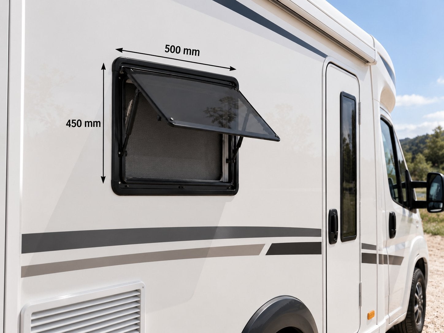 Nieuw Klapraam Camper Caravan Bus 500x450 diversen afm., Ophalen of Verzenden, Nieuw