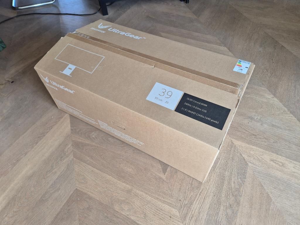 LG UltraGear 39" Oled 240hz (39GS95QE) GARANTIE, Gaming, Ultrawide, Zo goed als nieuw, Overige typen