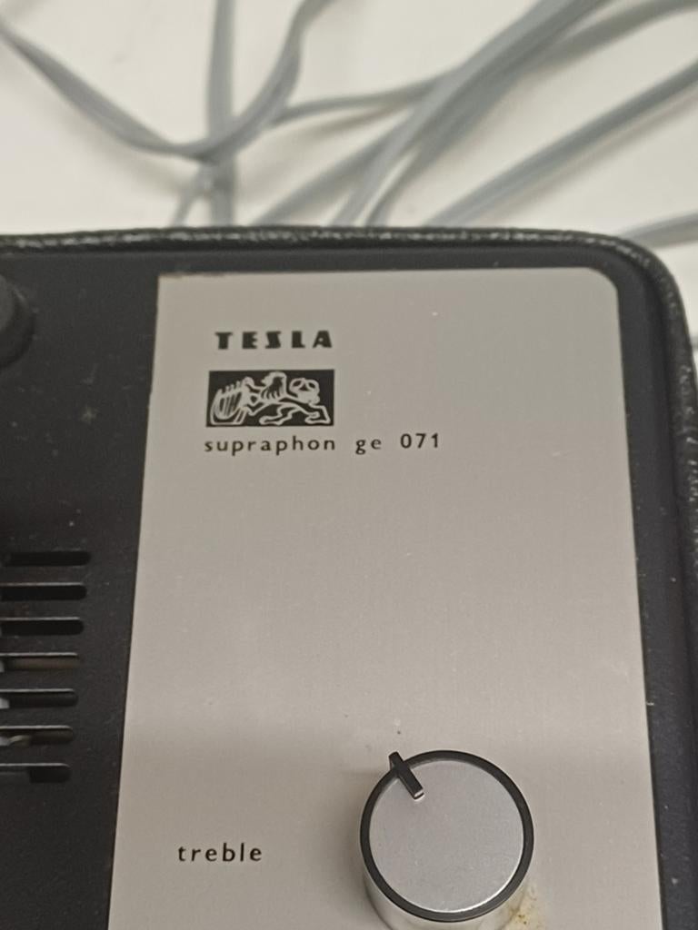 Tesla Supraphon GE 071 Koffer Platenspeler Jaren '60, Ophalen of Verzenden, Gebruikt, Platenspeler, Overige merken
