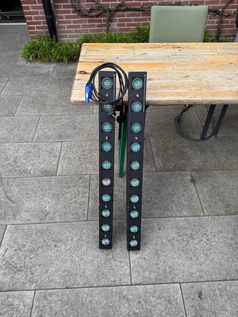 2x Showtec Sunstrip, Muziek en Instrumenten, Ophalen of Verzenden, Gebruikt, Licht, Kleur