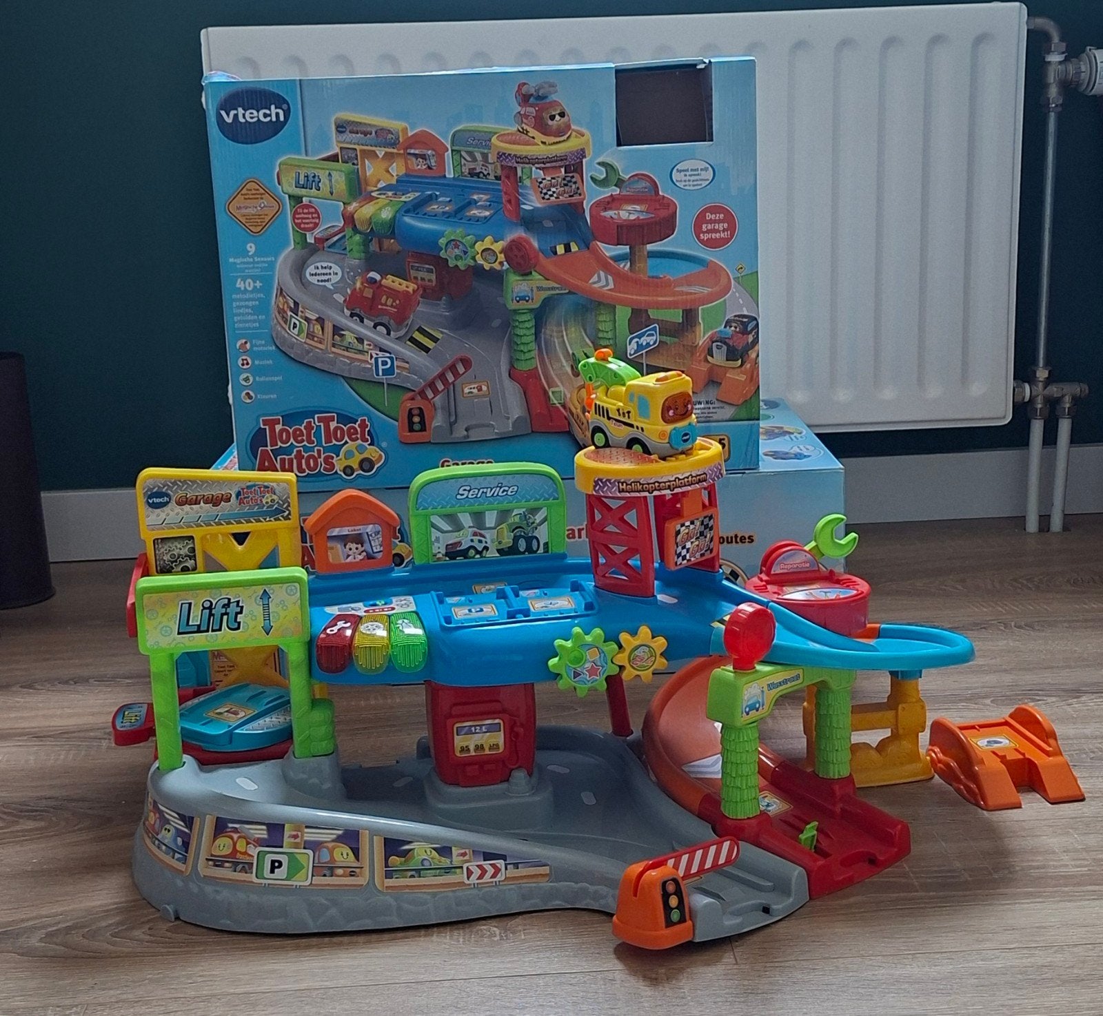 VTech Toet Toet Auto's Garage Speelset, Ophalen, Zo goed als nieuw