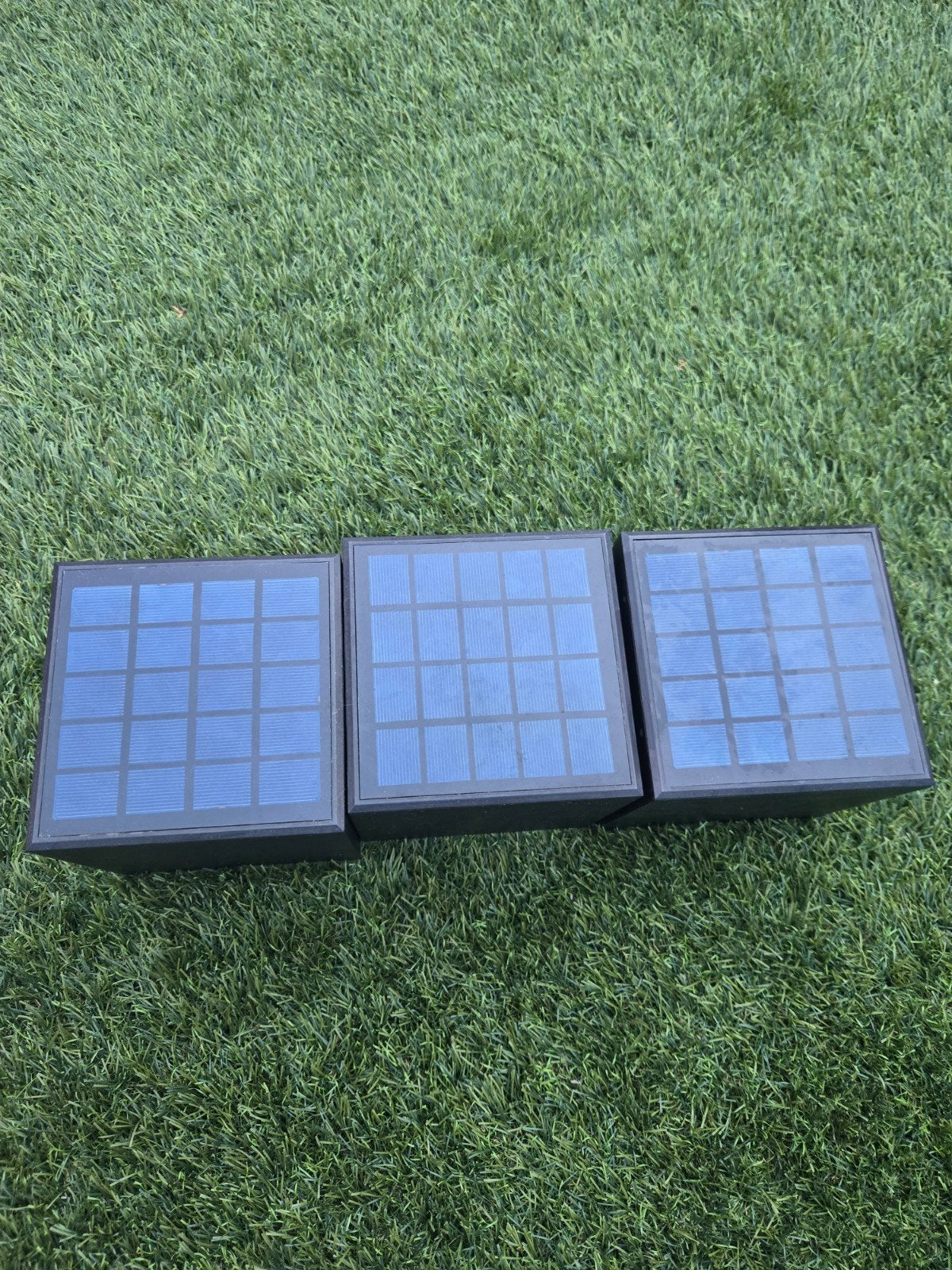 3x Solar Muurlamp Buiten - Werken nog Perfect, Tuin en Terras, Buitenverlichting, Ophalen, Zonne-energie, Kunststof, Gebruikt