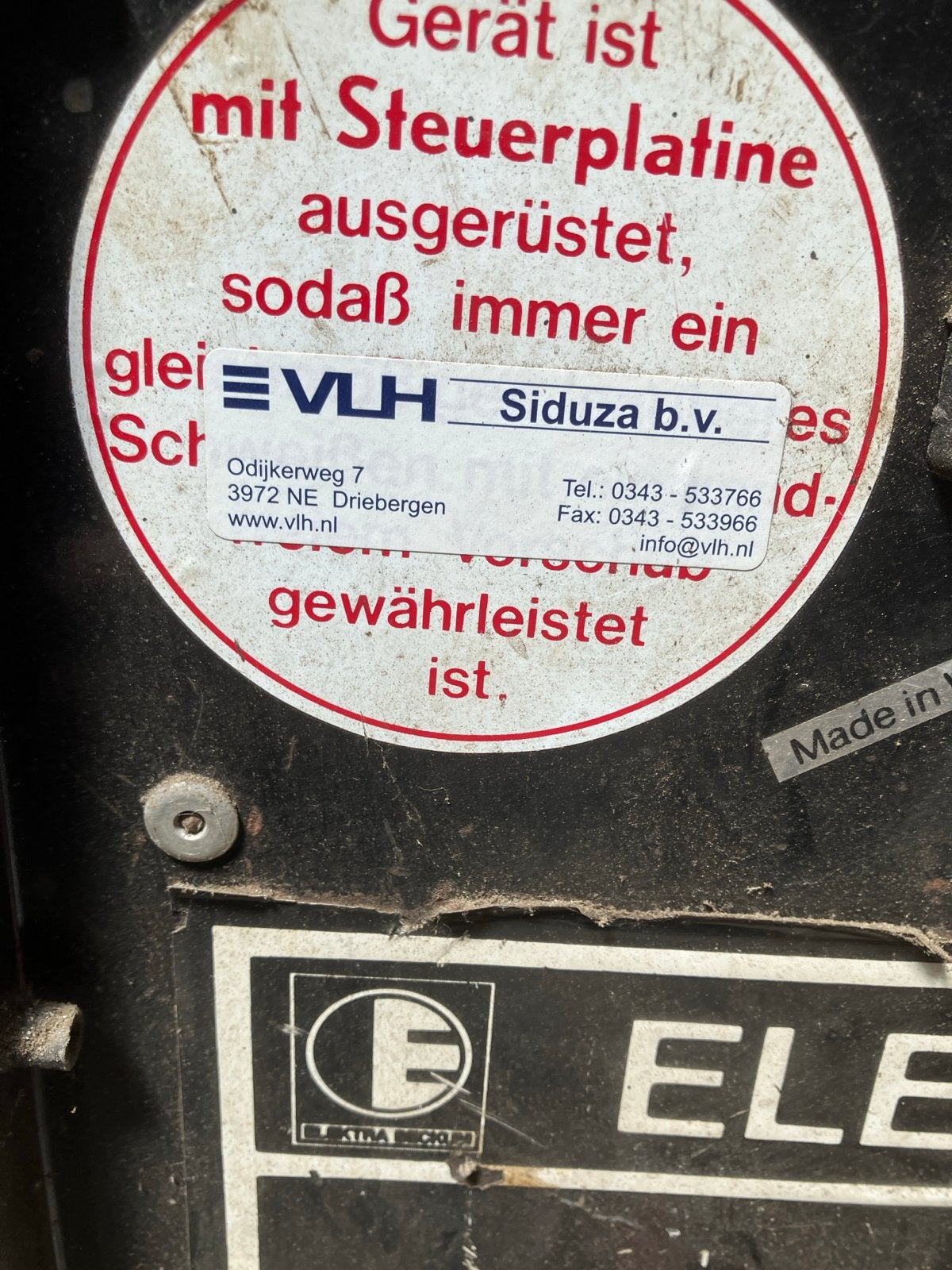 Elektra Beckum CO2-160/35 ET Combi MIG/MAG lasapparaat, Doe-het-zelf en Verbouw, Gereedschap | Lasapparaten, Ophalen of Verzenden