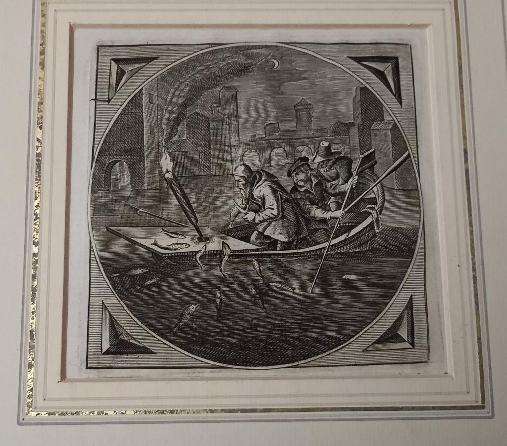 A66-7 Cats Gravure (achterzijde met 2e gravure), Ophalen of Verzenden