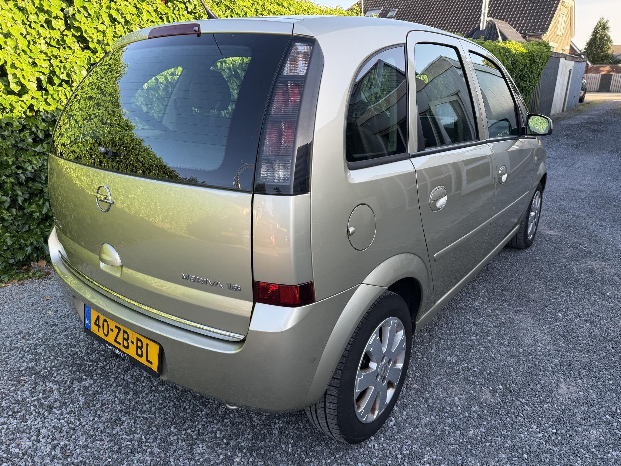 Opel Meriva 1.6-16V Temptation | Airco | Cruise Control | LM, Auto's, Voorwielaandrijving, Gebruikt, 4 cilinders, Beige