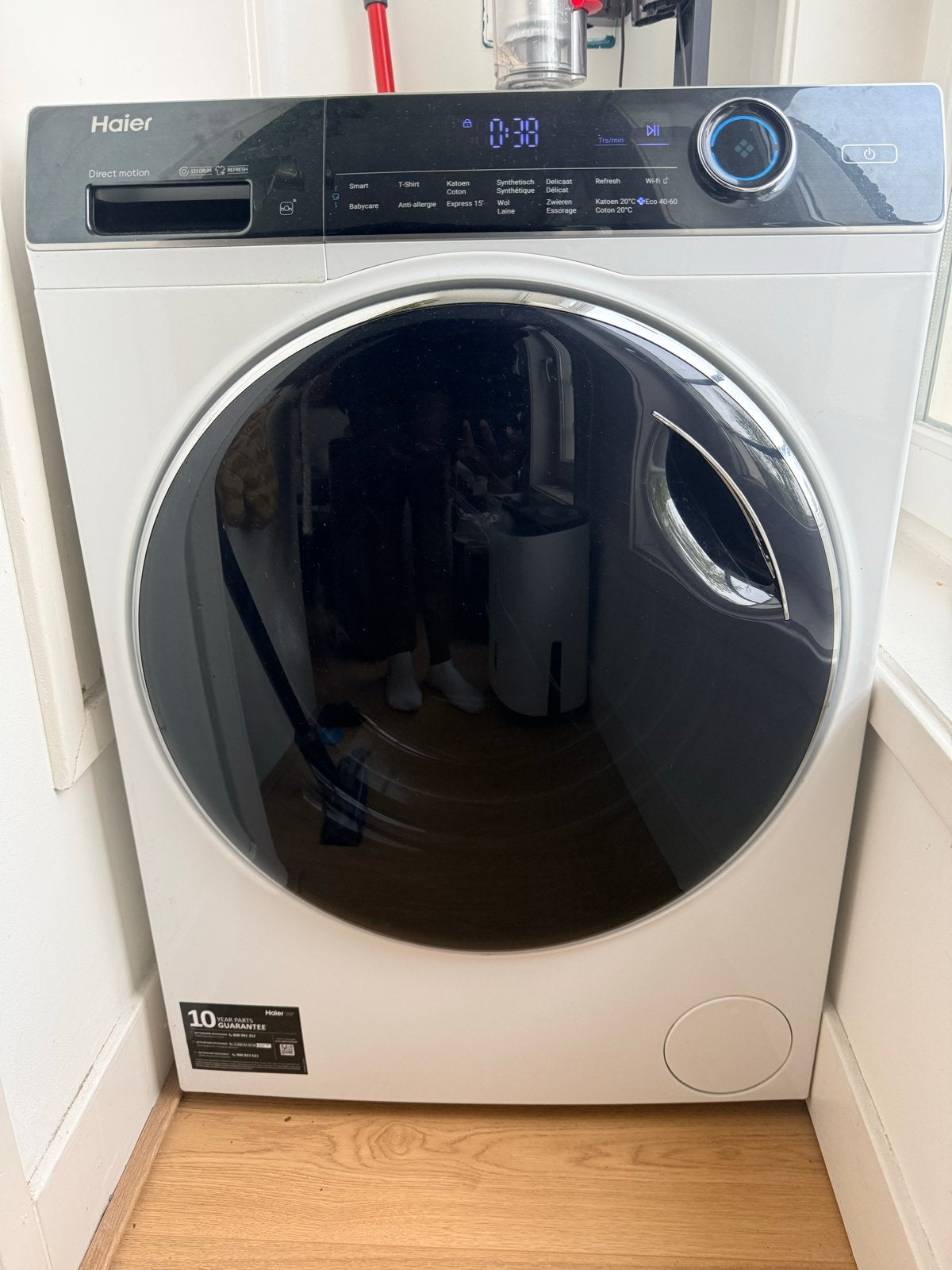 I-Pro Series 7 Plus Wasmachine - Slechts 2 jaar oud, Ophalen, 1200 tot 1600 toeren, 8 tot 10 kg, Zo goed als nieuw