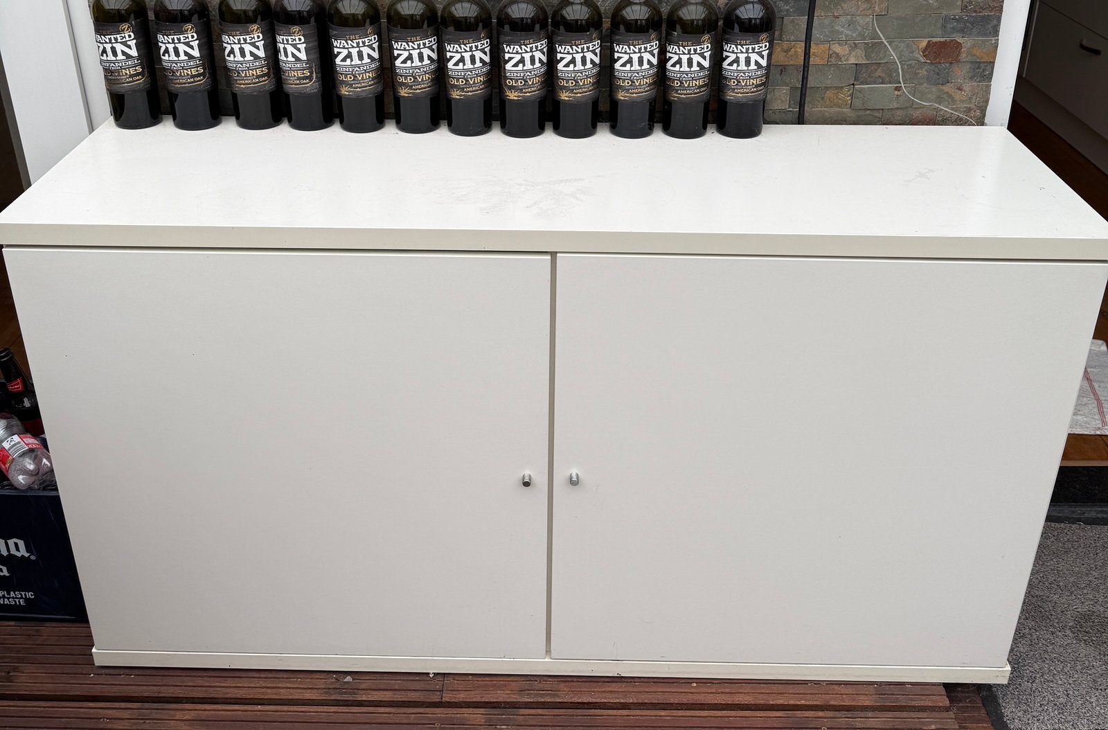 Gratis af te halen - Ikea TV kast, Ophalen, Gebruikt, 100 tot 150 cm, 25 tot 50 cm