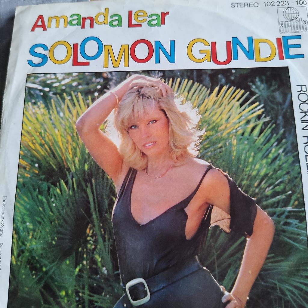 Amanda Lear - Solomon Gundie (Single), Gebruikt, 7 inch, Single, Ophalen of Verzenden