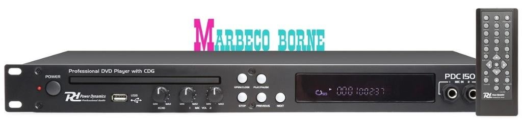Karaoke DVD, CD, USB, MP3, CD-G speler, Pro, Mic-In PDC150, Audio, Tv en Foto, Karaoke-apparatuur, Nieuw, Speler, Ophalen of Verzenden