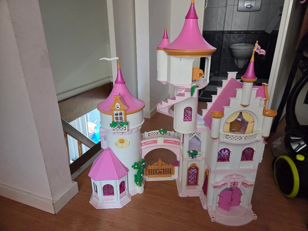 Playmobile prinsessen kasteel, Ophalen, Zo goed als nieuw, Complete set, Kasteel/Fort