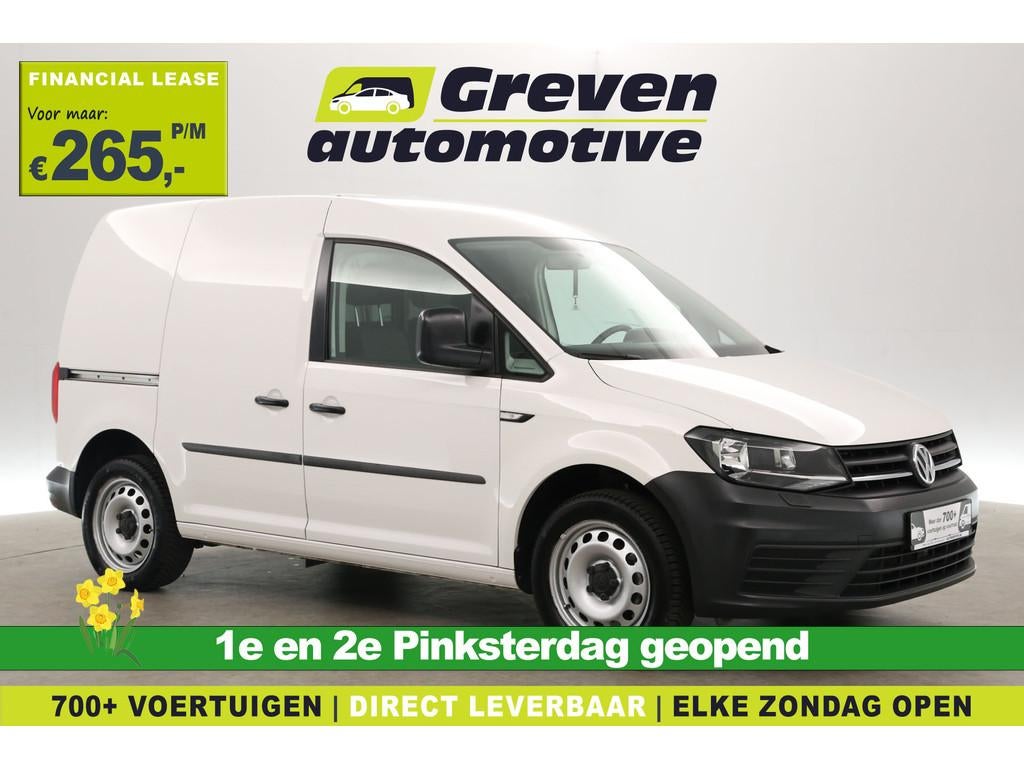 Volkswagen Caddy TSI | Benzine | Clima | Parkeersensoren | S, Auto's, Stof, Gebruikt, Volkswagen, Wit