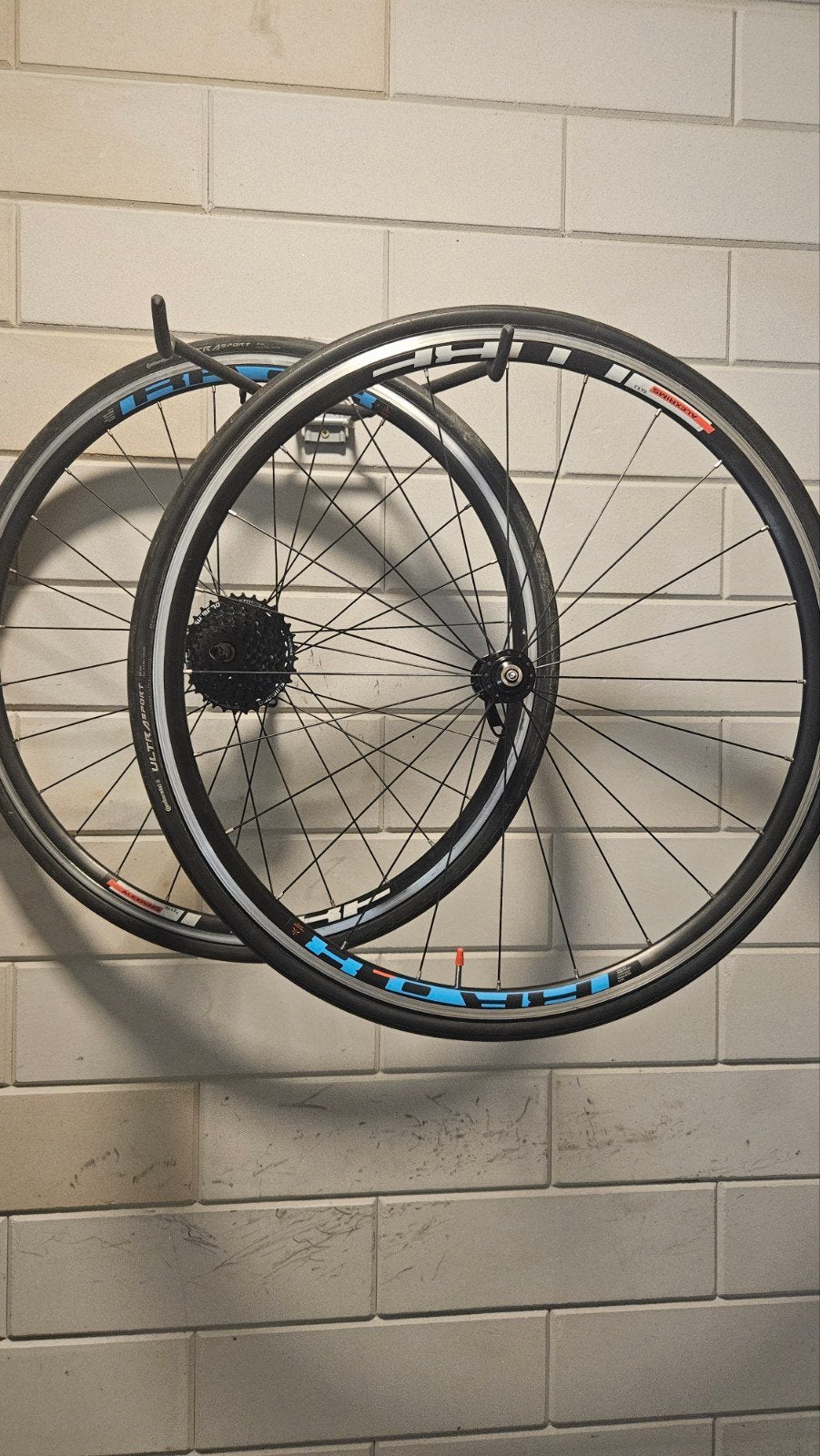 Alexrims RA 8.0 Wielset met Continental Ultrasport banden, Ophalen, Zadel