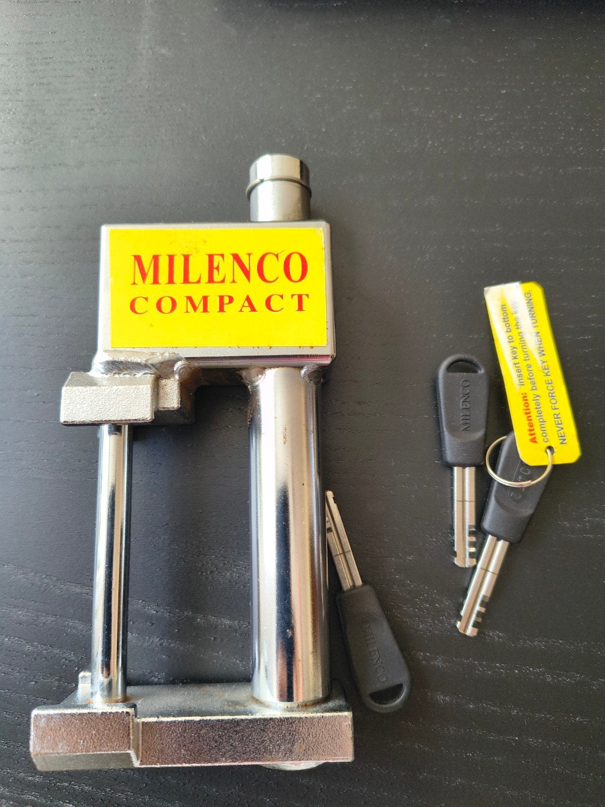 Milenco Compact SCM Goedgekeurd Disselslot, Ophalen of Verzenden, Gebruikt