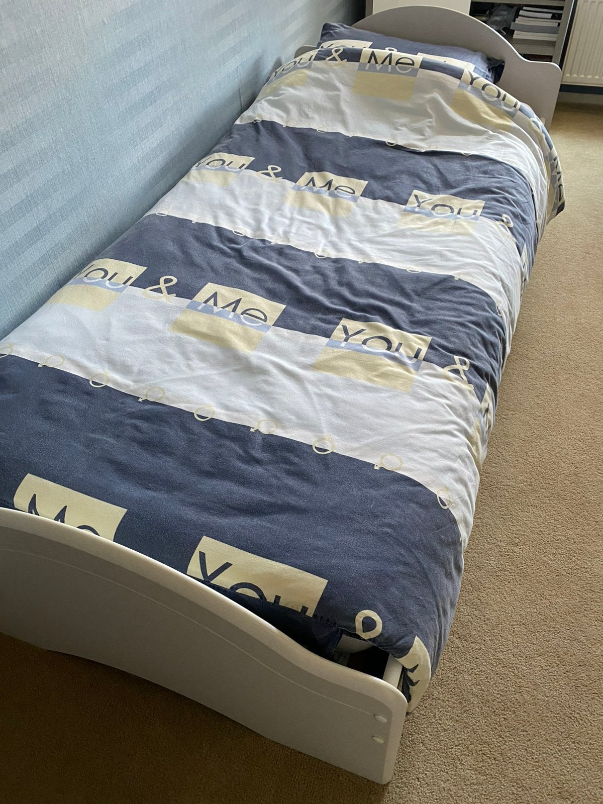 Eenpersoonsbed, Huis en Inrichting, Slaapkamer | Complete slaapkamers, Ophalen, Gebruikt, Eenpersoons