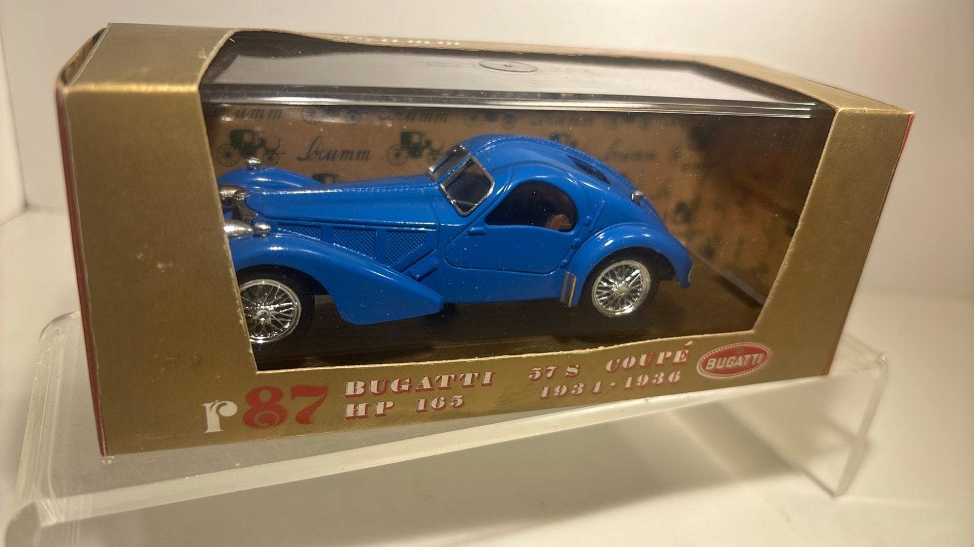 Bugatti 57s coupe brumm 1.43, Overige merken, Auto, Ophalen of Verzenden, A